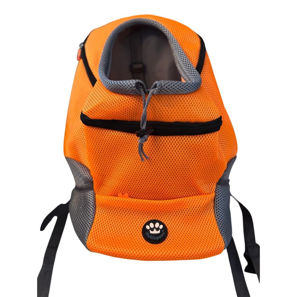 Noblepawz back/front pet carrier travel hiking (dog not included)